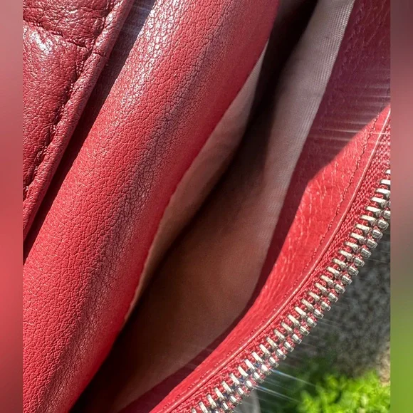 Chloé Paddington Burgundy Leather Wallet - Picture 4 of 16